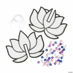 New 🛒 3D Lotus Suncatcher with Hanging Crystals Craft Kit - Makes 3 🌟 6 New 🛒 3D Lotus Suncatcher with Hanging Crystals Craft Kit - Makes 3 🌟 -Spring Craft Shop 3d lotus suncatcher with hanging crystals craft kit makes 314105335 a01