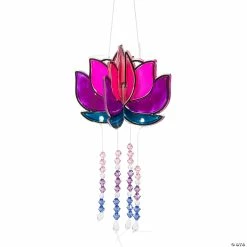 New 🛒 3D Lotus Suncatcher with Hanging Crystals Craft Kit - Makes 3 🌟 7 New 🛒 3D Lotus Suncatcher with Hanging Crystals Craft Kit - Makes 3 🌟 -Spring Craft Shop 3d lotus suncatcher with hanging crystals craft kit makes 314105335 a02
