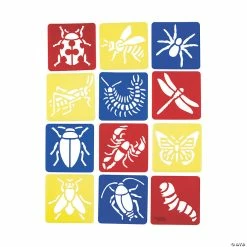 New ⭐ Big Bug Stencils - 12 Pc. 😍