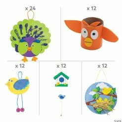 Coupon 🥰 Blissful Birds Craft Kit Assortment - Makes 60 🔔 -Spring Craft Shop blissful birds craft kit assortment makes 6014112354 a01