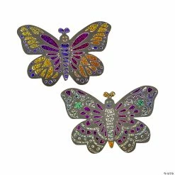 Best reviews of ๐ Butterfly Foil Press Craft Kit - Makes 12 ๐งจ