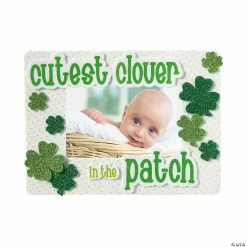 Wholesale ⭐ Clover Patch Picture Frame Magnet Craft Kit - Makes 12 ❤️