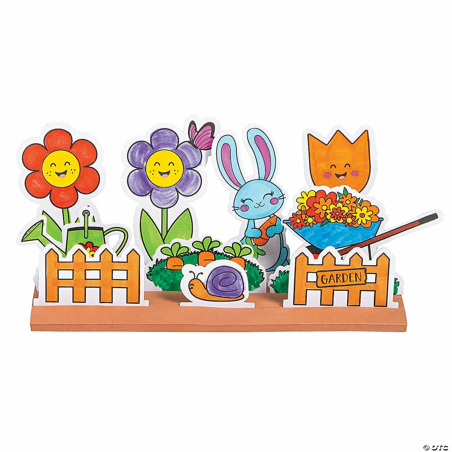 Cheapest 👍 Color Your Own 3D Spring Garden Craft Kit - 12 Pc. ✔️ 4 Cheapest 👍 Color Your Own 3D Spring Garden Craft Kit - 12 Pc. ✔️ - Image 2