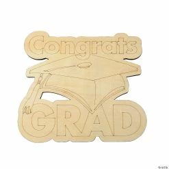 Budget 🔥 Color Your Own Congrats Grad Cutout 🎉