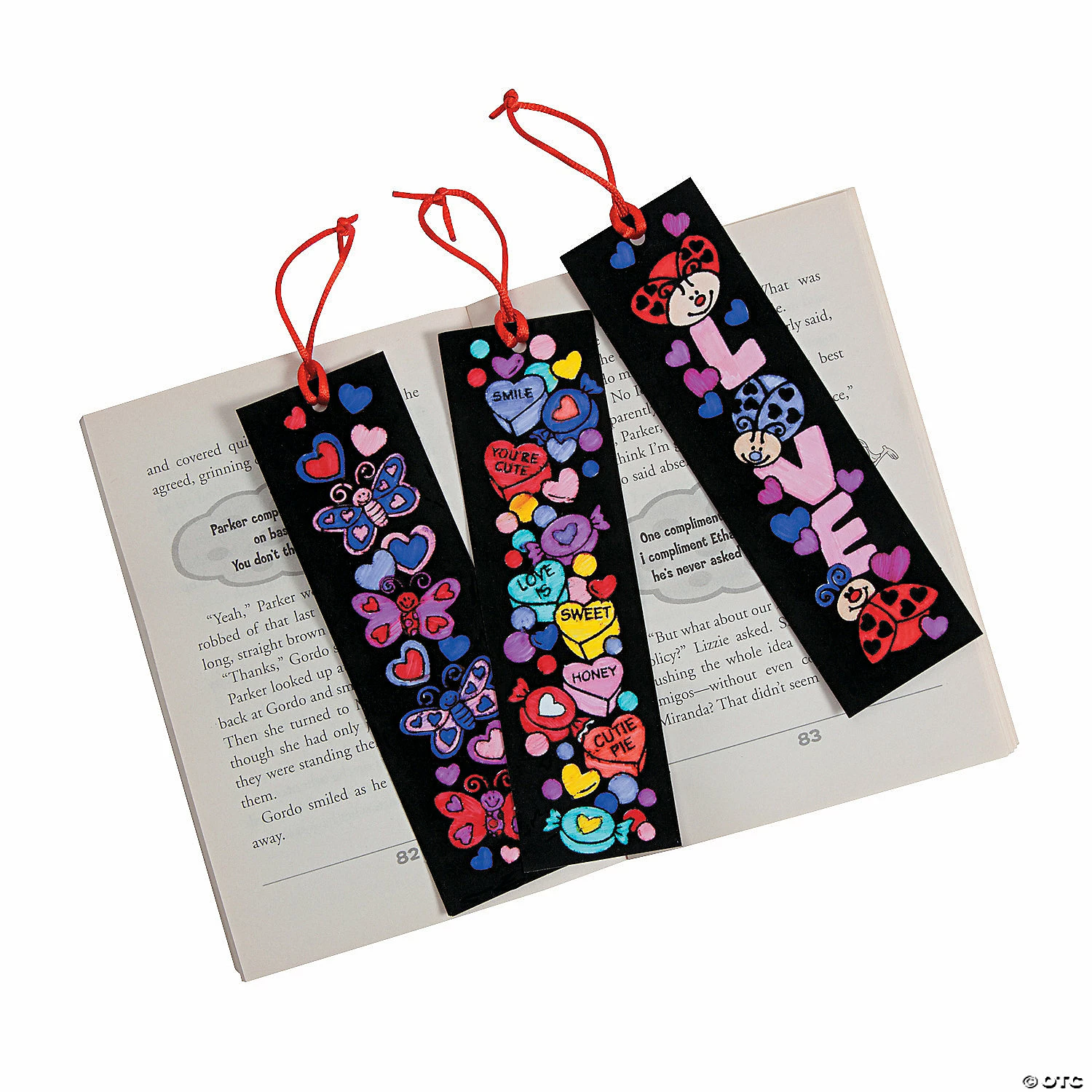 Best deal β Color Your Own Fuzzy Valentine Bookmarks - 12 Pc. π 4 Best deal β Color Your Own Fuzzy Valentine Bookmarks - 12 Pc. π - Image 2