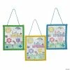 Flash Sale 💯 Color Your Own Hello Spring Signs - 12 Pc. ✨ -Spring Craft Shop color your own hello spring signs 12 pc 13936016