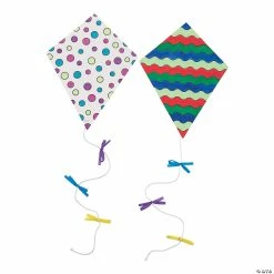Outlet 🔥 Color Your Own Kite Signs - 12 Pc. 🎉 -Spring Craft Shop color your own kite signs 12 pc 13823162 a02