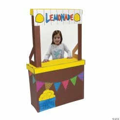 Cheapest 😍 Color Your Own Lemonade Stand Playhouse 🤩 -Spring Craft Shop color your own lemonade stand playhouse13964489 a02