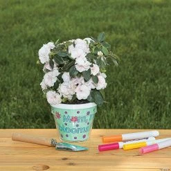 Cheapest 😉 Color Your Own Mom Artist Flowerpots - 12 Pc. 🧨 -Spring Craft Shop color your own mom artist flowerpots 12 pc 48 5138 a02