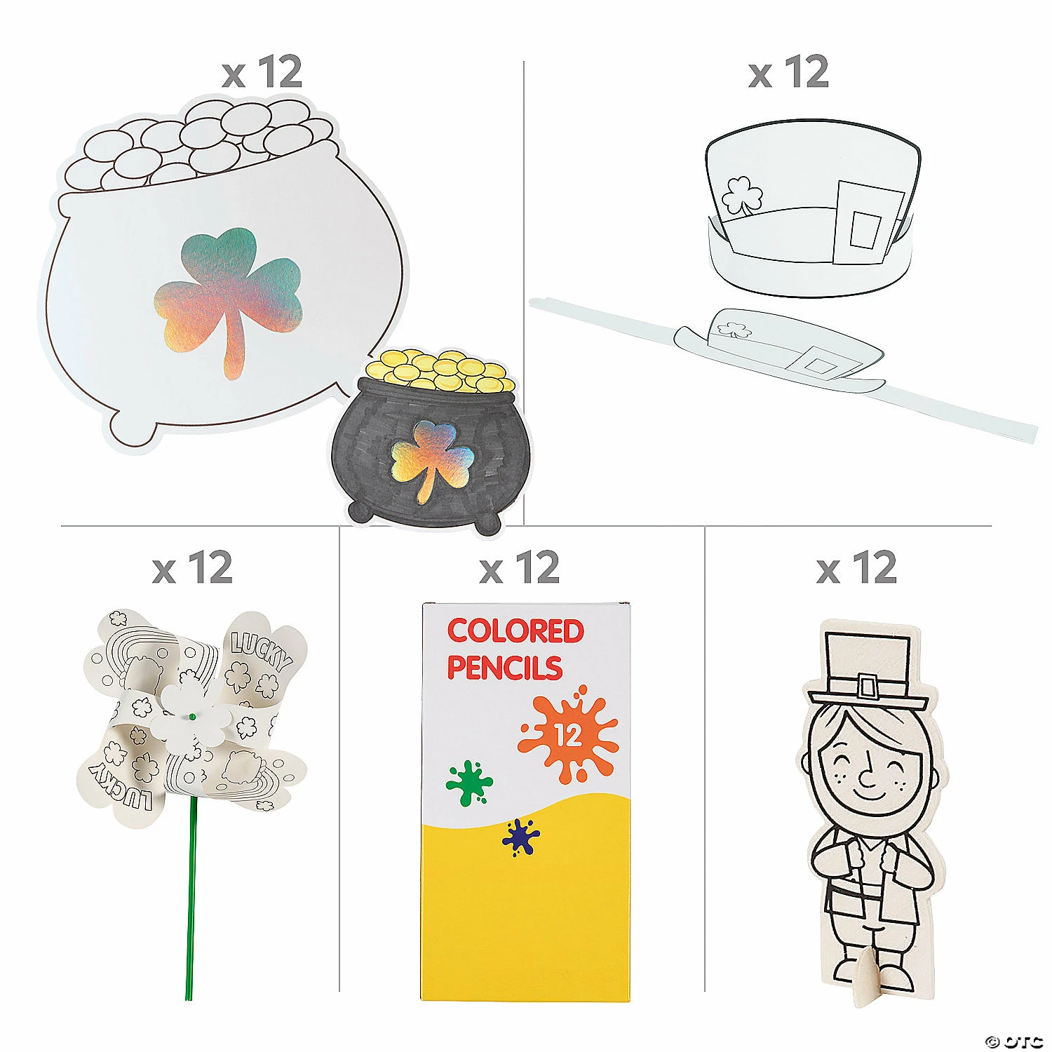 Promo 👍 Color Your Own St. Patrick’s Day Craft Kit Assortment - Makes 84 🧨 4 Promo 👍 Color Your Own St. Patrick’s Day Craft Kit Assortment - Makes 84 🧨 - Image 2