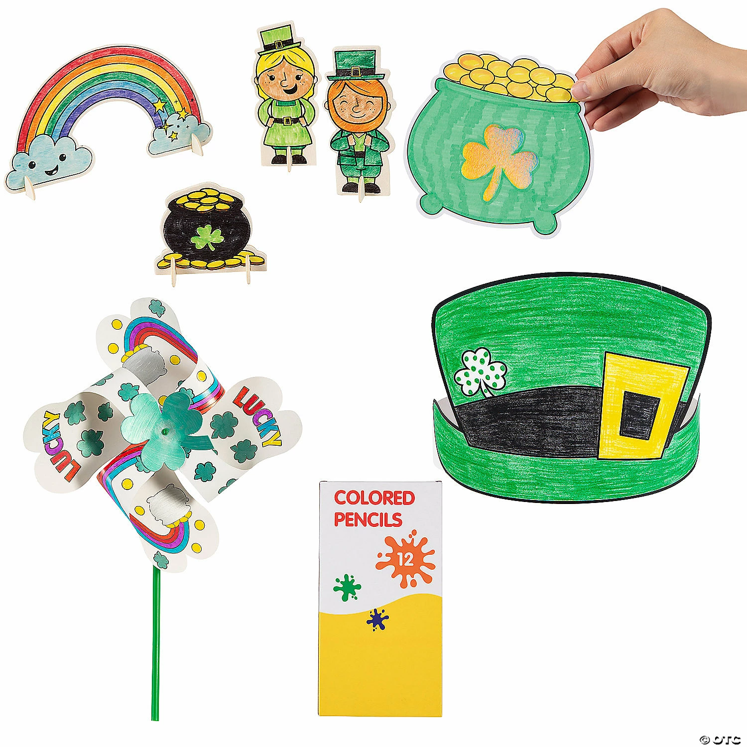 Promo 👍 Color Your Own St. Patrick’s Day Craft Kit Assortment - Makes 84 🧨 3 Promo 👍 Color Your Own St. Patrick’s Day Craft Kit Assortment - Makes 84 🧨