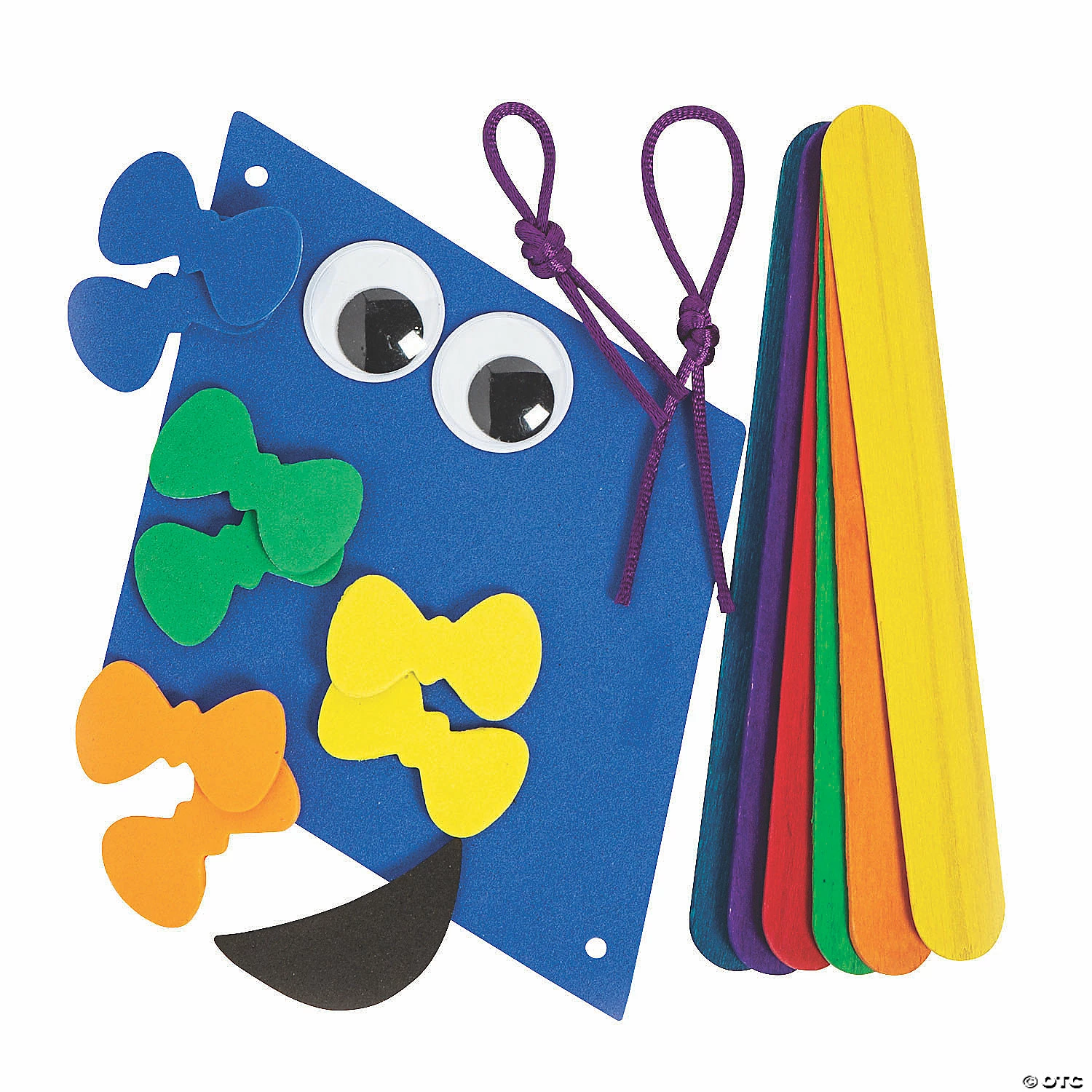 Outlet π Craft Stick Kite Ornament Craft Kit - Makes 12 βοΈ 4 Outlet π Craft Stick Kite Ornament Craft Kit - Makes 12 βοΈ - Image 2