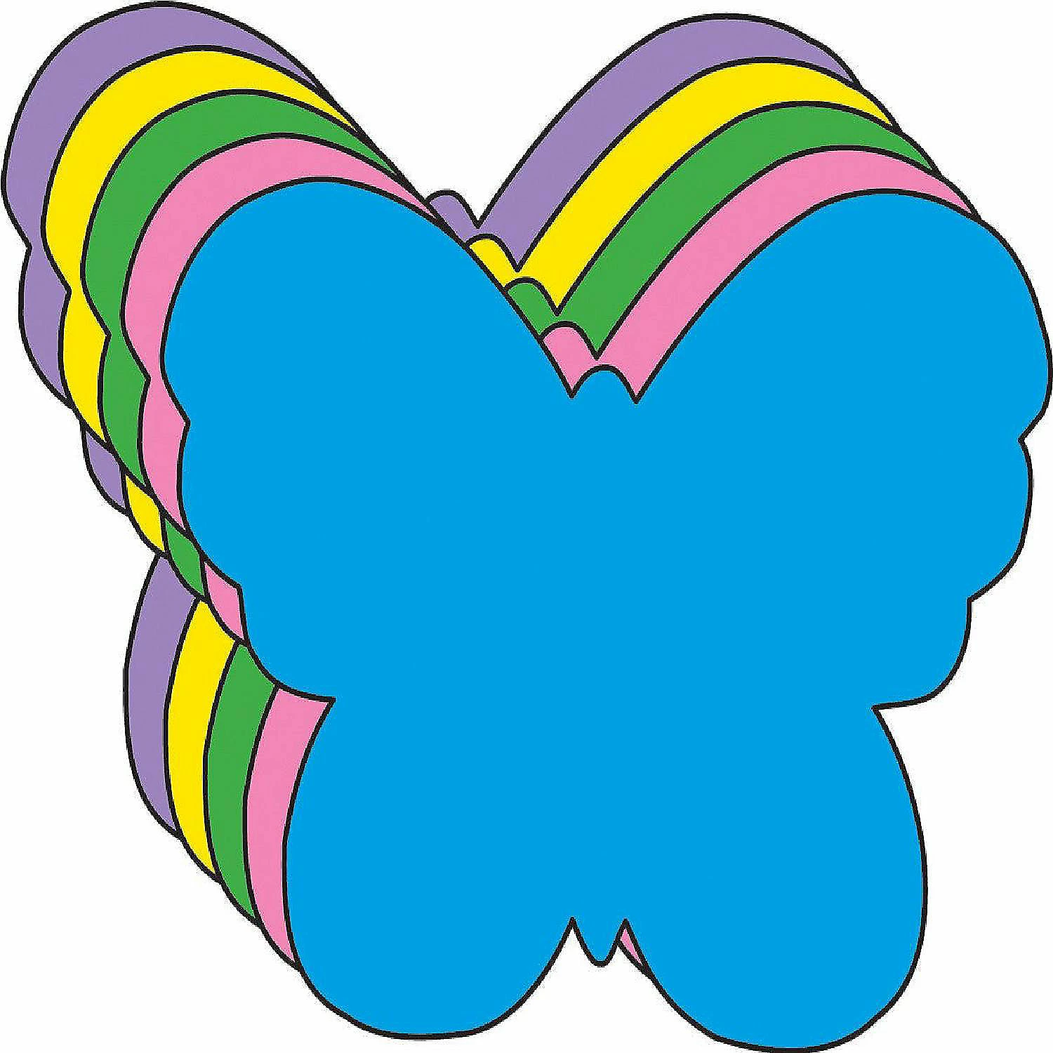 Cheap 😍 Creative Shapes Etc. - Butterfly Assorted Color Creative Cut-outs- 3" 😍 3 Cheap 😍 Creative Shapes Etc. - Butterfly Assorted Color Creative Cut-outs- 3" 😍