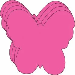 Promo 🎁 Creative Shapes Etc. - Large Single Color Creative Foam Craft Cut-outs - Butterfly ✨