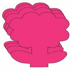 Best reviews of 👏 Creative Shapes Etc. - Large Single Color Creative Foam Craft Cut-outs - Flower ✨