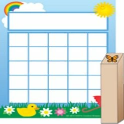 Budget 😉 Creative Shapes Etc. - Progress Pad/ Stamps Set - Spring 👍