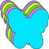 Budget 🥰 Creative Shapes Etc. - Small Assorted Color Creative Foam Craft Cut-outs - Butterfly 😍 -Spring Craft Shop creative shapes etc small assorted color creative foam craft cut outs butterfly14224844NOWA
