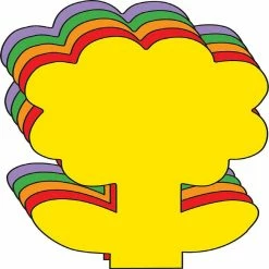 Best deal ✨ Creative Shapes Etc. - Small Assorted Color Creative Foam Craft Cut-outs - Flower 🔔