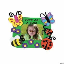 New ⌛ Cute As a Bug Picture Frame Magnet Craft Kit - Makes 12 ⭐