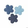 Discount 🔔 Denim Flower Shapes - 12 Pc. ✨ -Spring Craft Shop denim flower shapes 12 pc 14118656