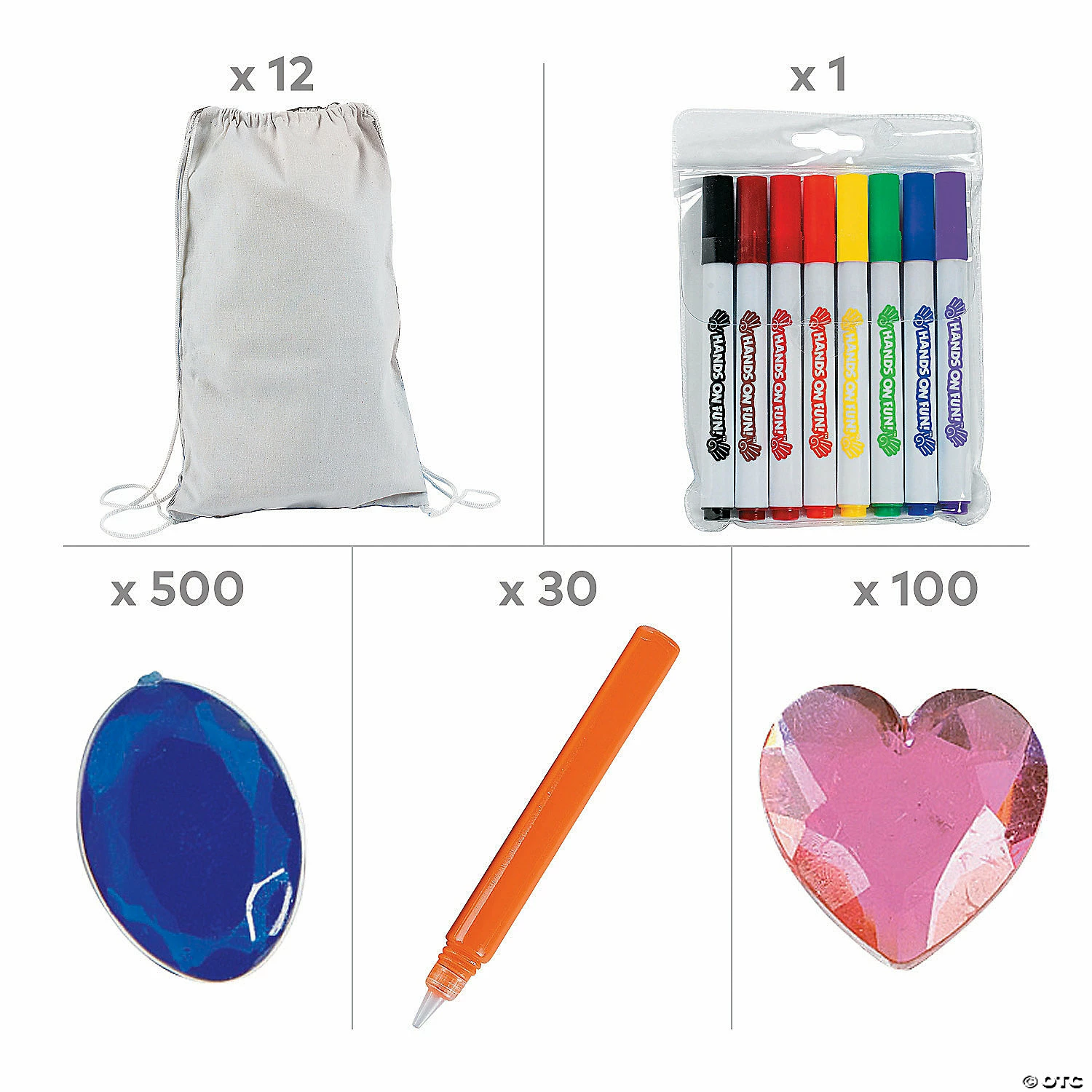 Deals π€© DIY Medium Canvas Drawstring Bag Kit - Makes 12 β€οΈ 4 Deals π€© DIY Medium Canvas Drawstring Bag Kit - Makes 12 β€οΈ - Image 2