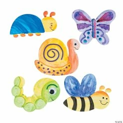 Spring Craft Shop -Spring Craft Shop diy spring bug watercolor shapes 50 pc 13687837 a01