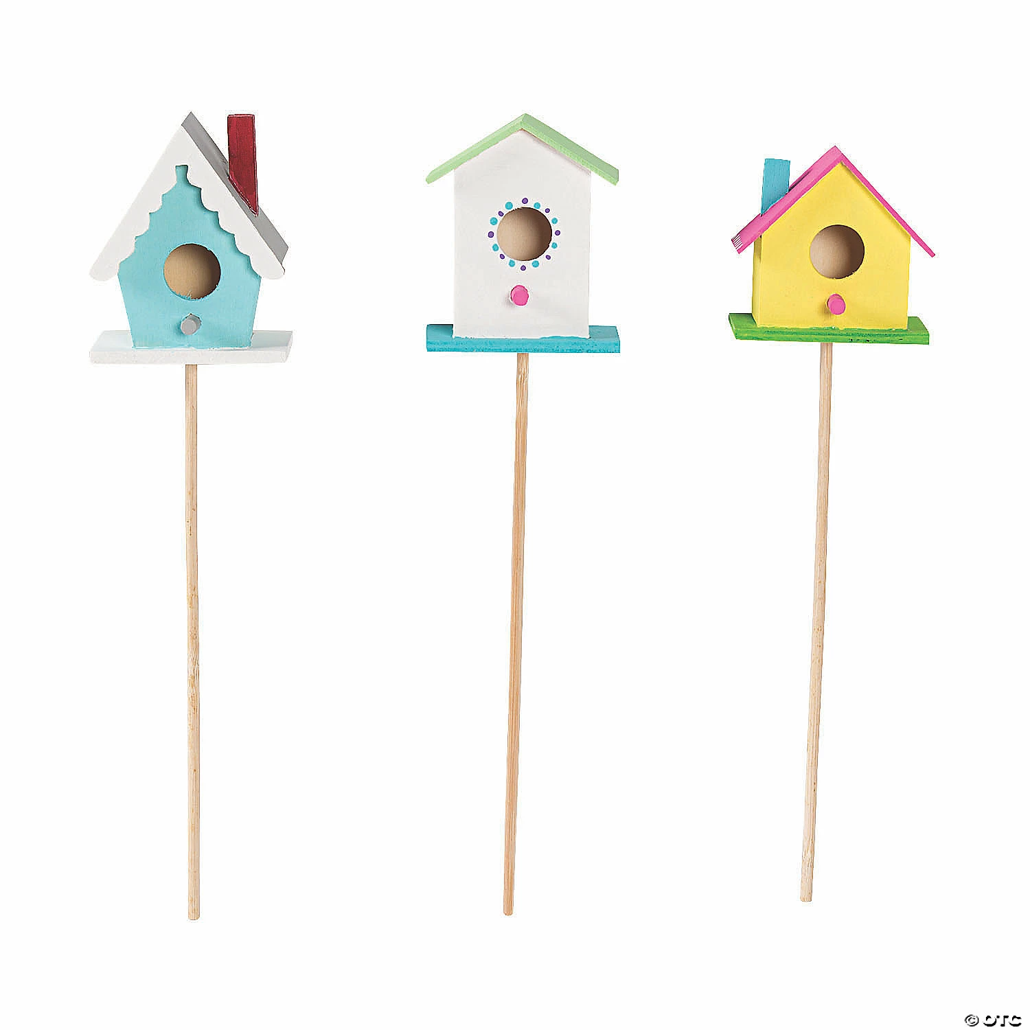 Cheapest ๐ DIY Unfinished Wood Birdhouse Planter Sticks - 3 Pc. ๐ 5 Cheapest ๐ DIY Unfinished Wood Birdhouse Planter Sticks - 3 Pc. ๐ - Image 3