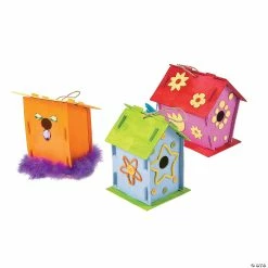 Spring Craft Shop -Spring Craft Shop diy unfinished wood birdhouses makes 1257 6085k a01