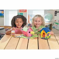 Outlet ❤️ DIY Unfinished Wood Birdhouses - Makes 12 👏 -Spring Craft Shop diy unfinished wood birdhouses makes 1257 6085k a05