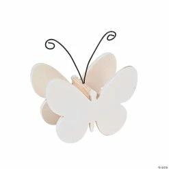 Cheap 😀 DIY Unfinished Wood Butterfly Photo Holders - Makes 12 👏