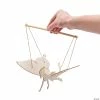 Coupon 😍 DIY Unfinished Wood Flying Fairy Puppet Kits - Makes 6 🧨 -Spring Craft Shop diy unfinished wood flying fairy puppet kits makes 614105355