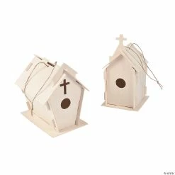 Best deal ❤️ DIY Wood Beautiful Church Birdhouses - Makes 12 🥰