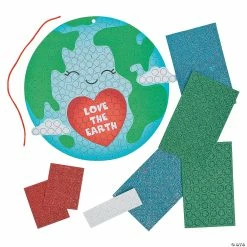 Spring Craft Shop -Spring Craft Shop earth day sign glitter mosaic craft kit makes 1213768765 a01