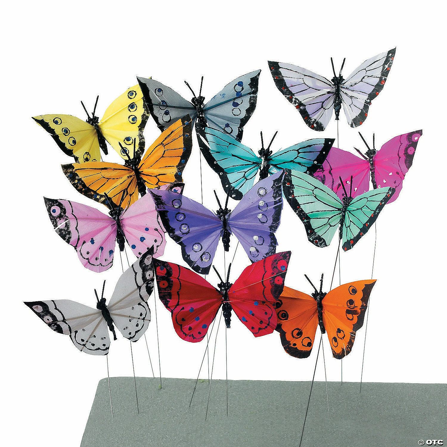 Buy ๐ Feather Butterflies - 12 Pc. ๐งจ 3 Buy ๐ Feather Butterflies - 12 Pc. ๐งจ