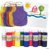 New 🎁 Finger Paint Kit - 122 Pc. ✔️ -Spring Craft Shop finger paint kit 122 pc 14090642