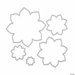 Cheapest 😉 Flower-Shaped Cutting Dies - 5 Pc. 💯