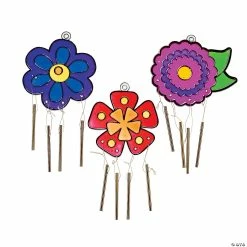 Hot Sale 🌟 Flower Suncatcher Wind Chimes - 12 Pc. 👍