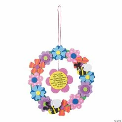 Coupon 🥰 Flower Wreath For Mom Craft Kit- Makes 12 🎉