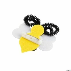 Best Sale 🎁 Glitter Felt Bee Pin Craft Kit - Makes 12 😉 -Spring Craft Shop glitter felt bee pin craft kit makes 1214097132 a03