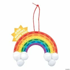 Flash Sale ๐งจ God โ Watches Over You Rainbow Lacing Craft Kit - Makes 12 ๐