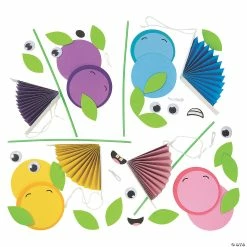 Deals 🎁 Hanging Paper Fan Flower Craft Kit - Makes 12 😉 -Spring Craft Shop hanging paper fan flower craft kit makes 1213936013 a01