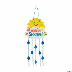 Wholesale ๐ฏ Happy Spring Rain Cloud Sign Craft Kit - Makes 12 ๐งจ