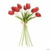 Coupon 🎉 Melrose International Red Tulip Bundle, 15 Inches (Set of 6) ⌛ -Spring Craft Shop melrose international red tulip bundle 15 inches set of 614244561