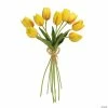 Best Pirce ⌛ Melrose International Yellow Tulip Bundle, 15 Inches (Set of 6) 🌟 -Spring Craft Shop melrose international yellow tulip bundle 15 inches set of 614244562