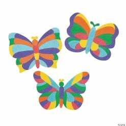 New 😍 Mosaic Butterfly Sand Art Pictures - 12 Pc. 👍