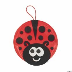 Promo 👏 Paper Plate Ladybug Craft Kit - Makes 12 🤩