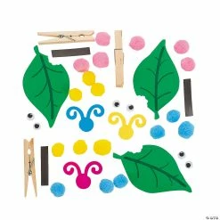 Brand new ๐ Pom-Pom Caterpillar Note Holder Craft Kit - Makes 12 ๐งจ