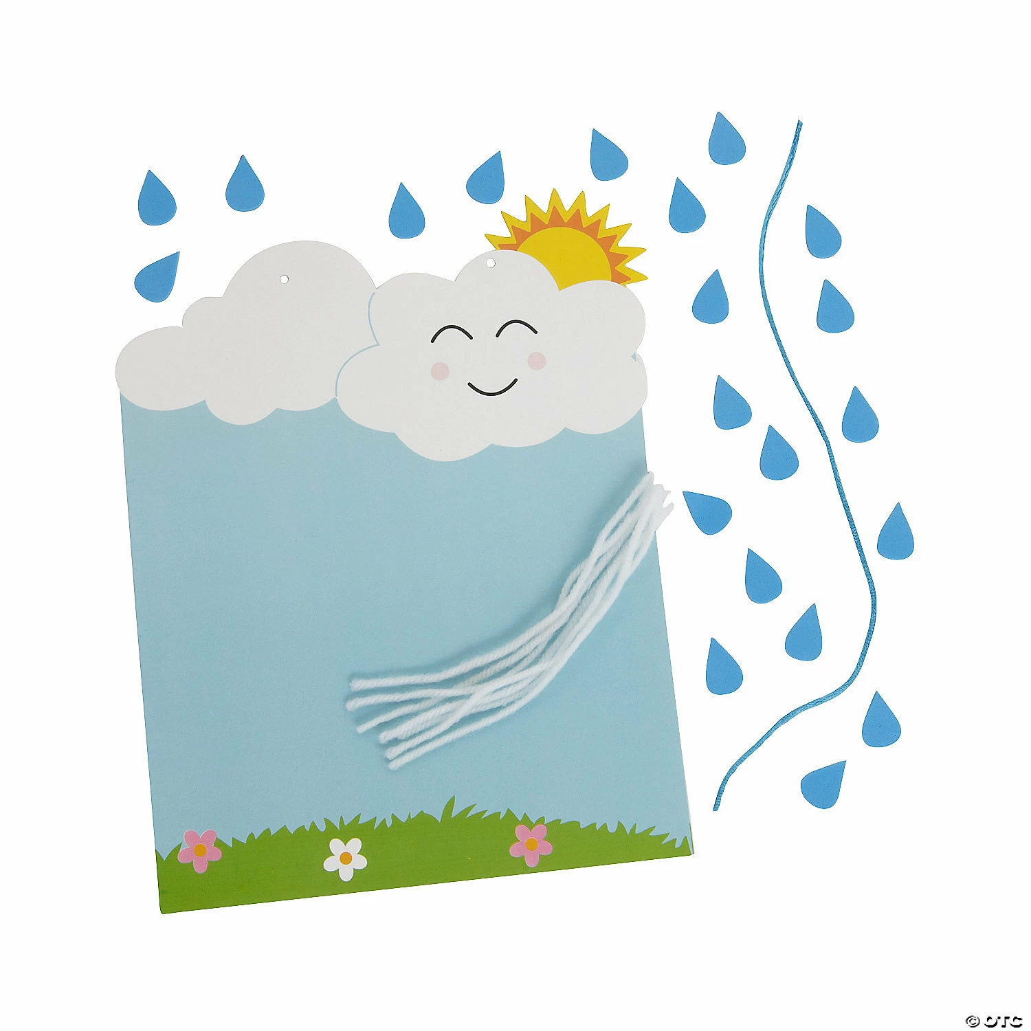 Buy ⭐ Rain Clouds with Yarn Sign Craft Kit - Makes 12 ✔️ 4 Buy ⭐ Rain Clouds with Yarn Sign Craft Kit - Makes 12 ✔️ - Image 2
