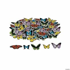 Budget ๐ Realistic Butterfly Self-Adhesive Shapes - 500 Pc. โค๏ธ