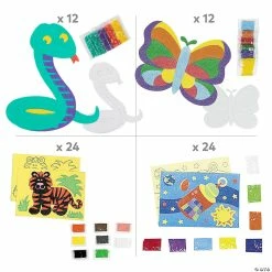 Cheapest 😉 Sand Art Boredom Buster Kit - 72 Pc. 👏 -Spring Craft Shop sand art boredom buster kit 72 pc 13964592 a01